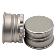 Tapa de aluminio de 24 mm para botellas de vidrio